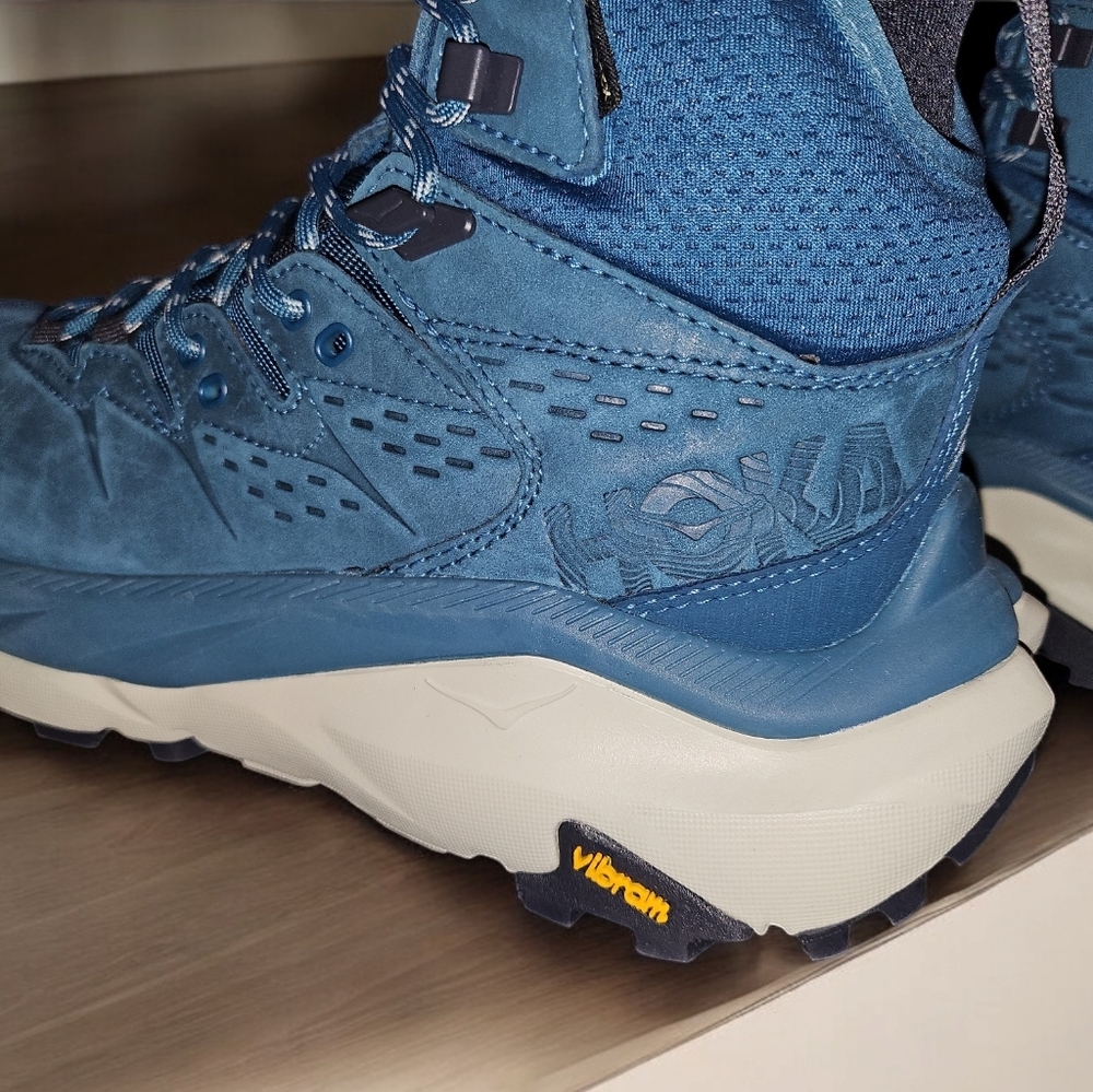 HOKA Kaha 2 GTX Blue Waterproof Hiking Boots - Picture 5 of 8